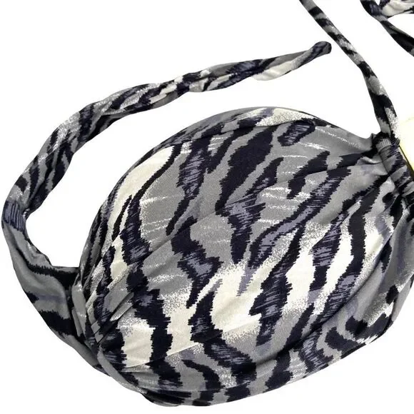 Bojo Animal Print Bikini Top Padded - Picture 2 of 10